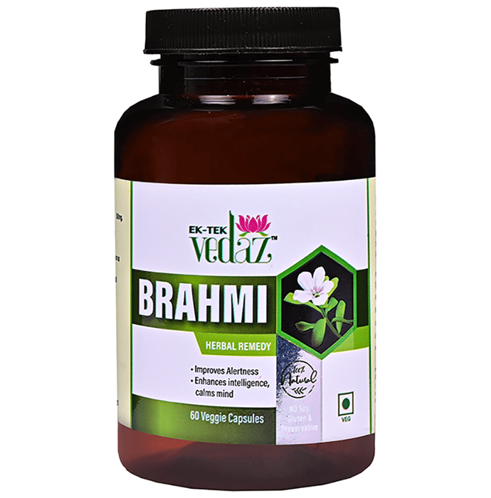 Ek-Tek Vedaz Brahmi Veggie Capsule