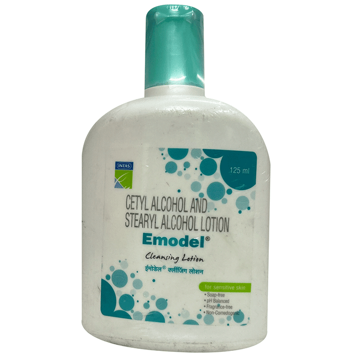 Emodel Cetyl & Stearyl Alcohol Cleansing Lotion | For Sensitive Skin