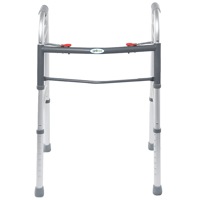 Entros SC4001 Portable Light Weight Aluminium Height Adjustable Foldable Walker