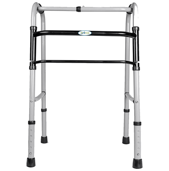 Entros W779A Iron Height Adjustable Lightweight Folding Walker