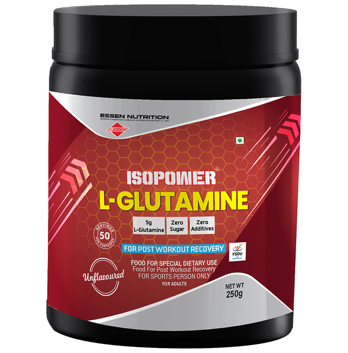 Essen Isopower L-Glutamine Powder Unflavoured