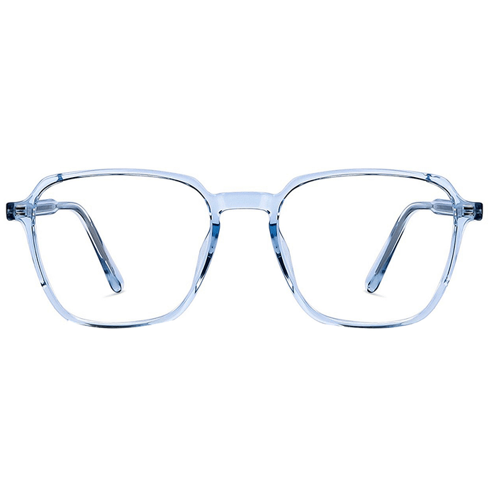 Eyenaks Full Rim Rectangle Reading Glasses for Men and Women Optical Power +0.50