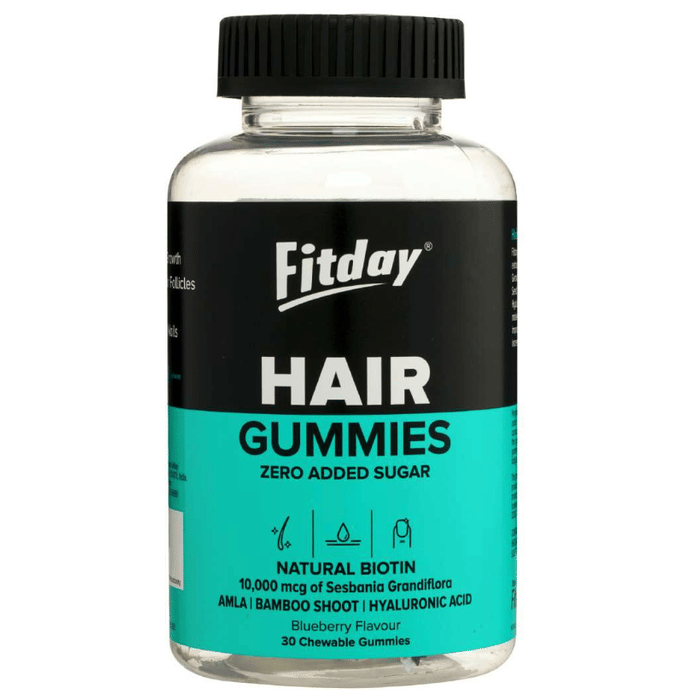 Fitday Hair Gummies Blueberry