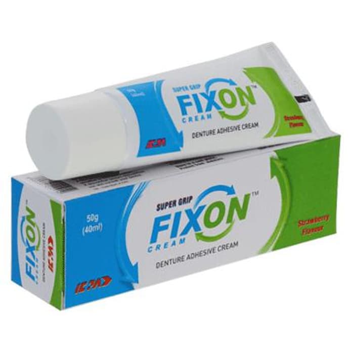 Fixon Denture Adhesive Cream | Flavour Strawberry