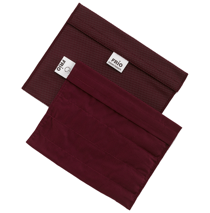Frio Insulin Cooler & Allergy Medication Extra Large Wallet Burgundy