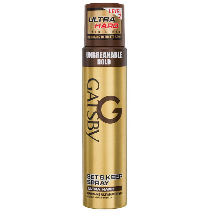 Gatsby Set & Keep Hair Spray Ultra Hard
