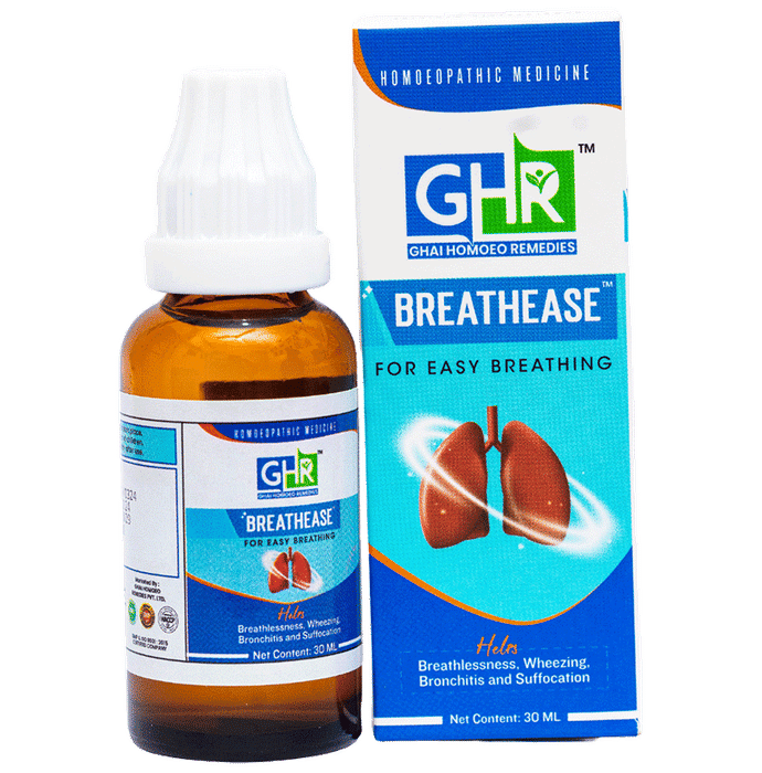 Ghai Homoeo Remedies Breathease Drops
