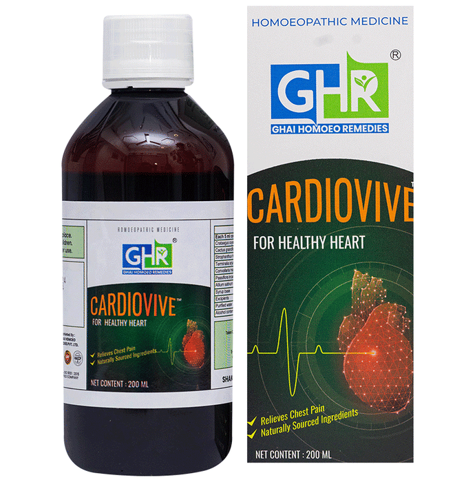 Ghai Homoeo Remedies Cardiovive Syrup