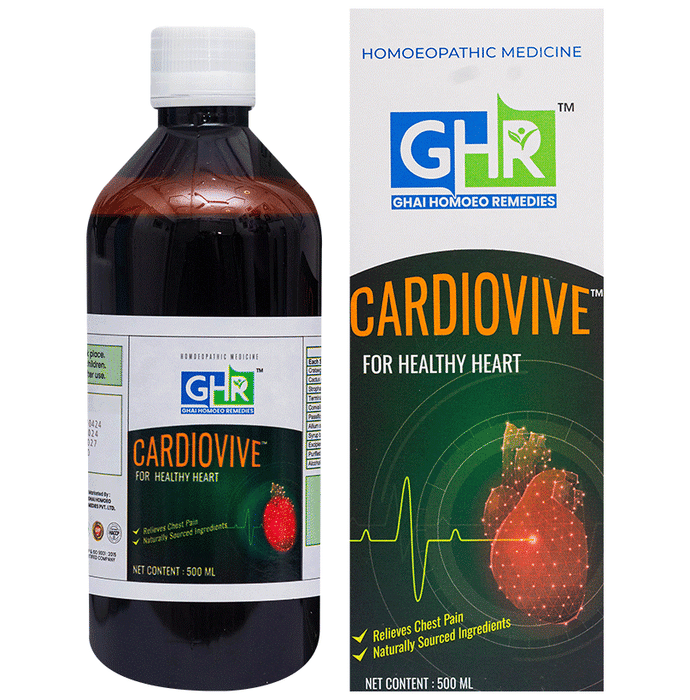 Ghai Homoeo Remedies Cardiovive Syrup