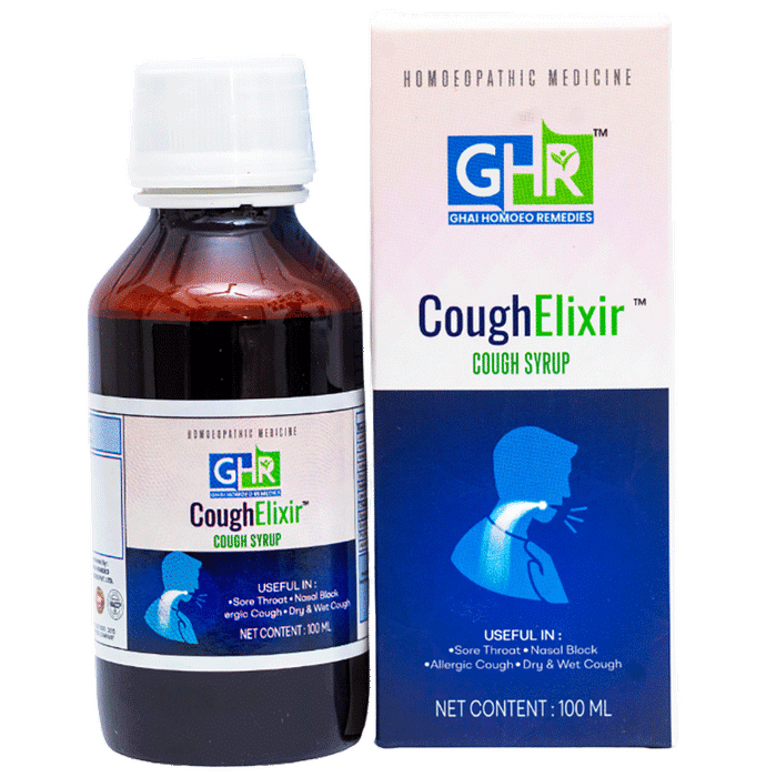 Ghai Homoeo Remedies Cough Elixir