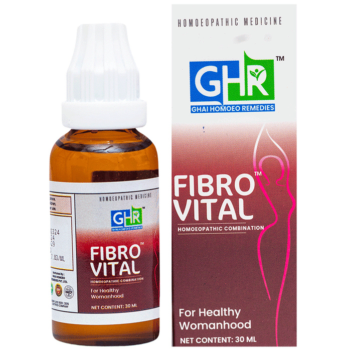 Ghai Homoeo Remedies Fibrovital Drops