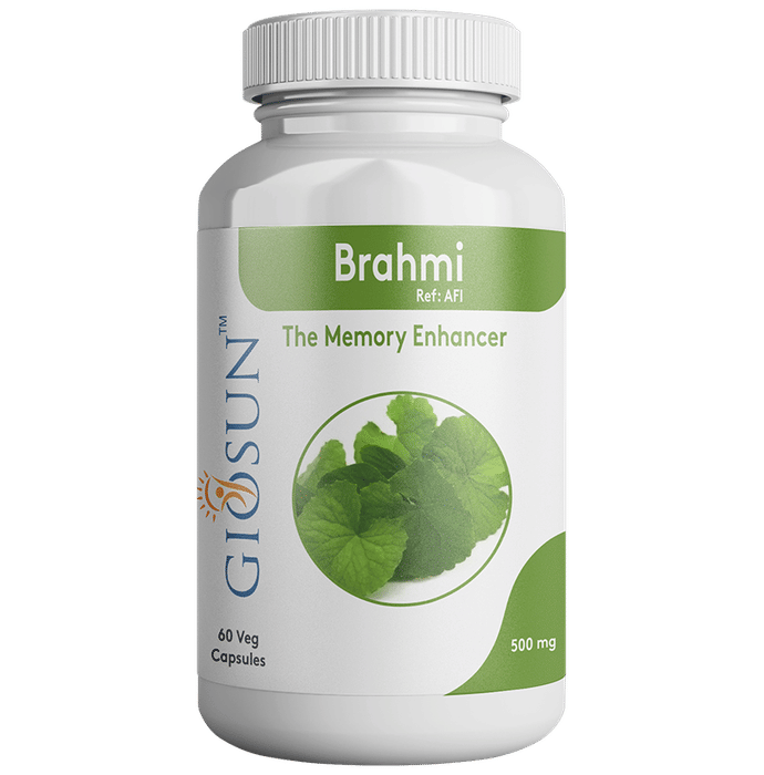 Giosun Brahmi 500mg Veg Capsule