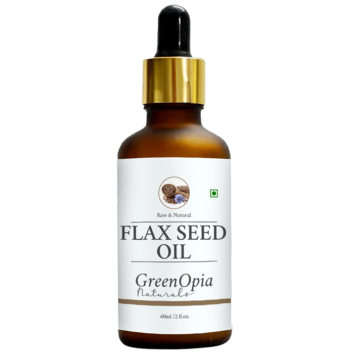 GreenOpia Naturals Flax Seed Oil | Omega 3,6,9 | Supports Heart Health