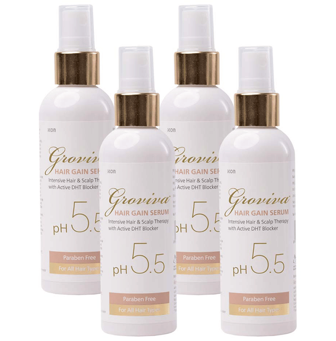 Groviva PH 5.5 Hair Gain Serum (100ml Each)