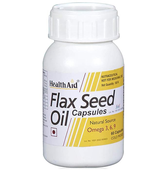 Healthaid Flaxseed 1000mg (Omega 3,6,9) Capsule