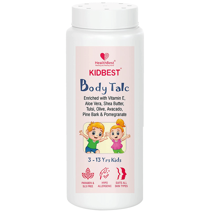 HealthBest Kidbest Body Talc 3 to 13 yrs Kids