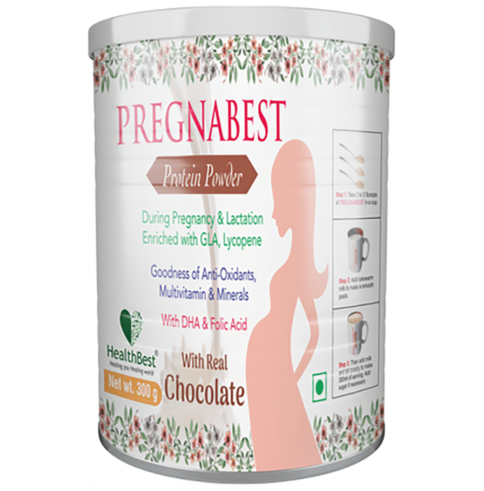 HealthBest Pregnabest Protein Powder Chocolate