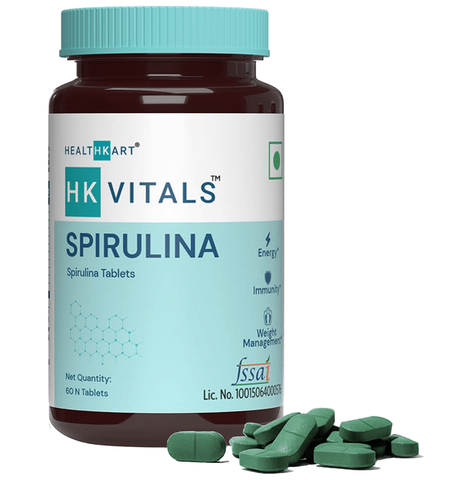 Healthkart HK Vitals Spirulina Tablet
