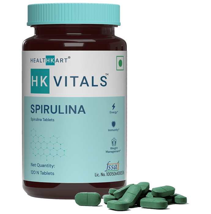 Healthkart HK Vitals Spirulina Tablet