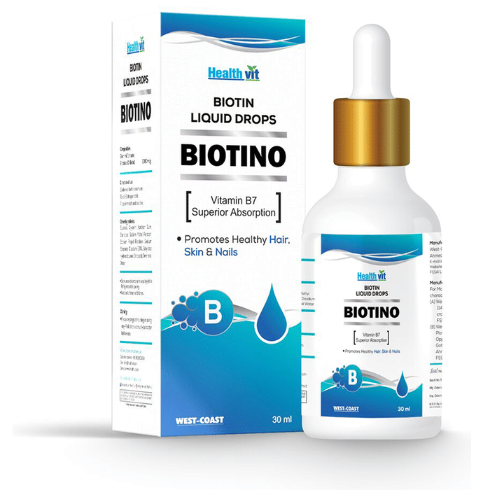 HealthVit Biotin Liquid Drops