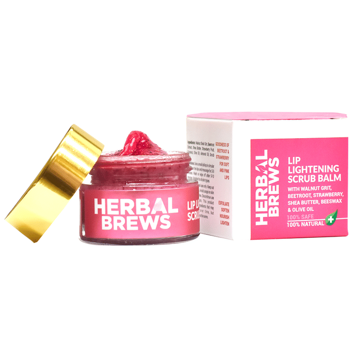 Herbal Brews Lip Lightening Scrub Balm