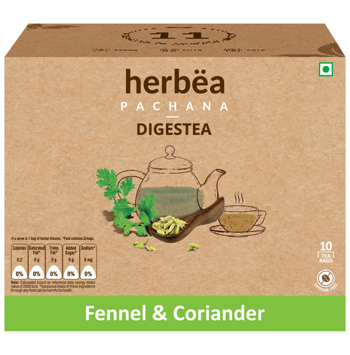 Herbea Digestea Tea Bag (1.5gm Each) Fennel & Coriander