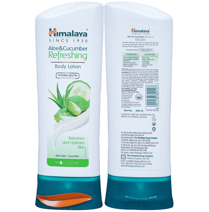 Himalaya Aloe & Cucumber Refreshing Body Lotion