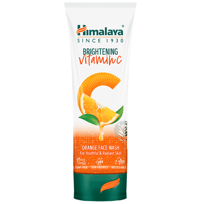 Himalaya Brightening Vitamin C Face Face Wash Orange