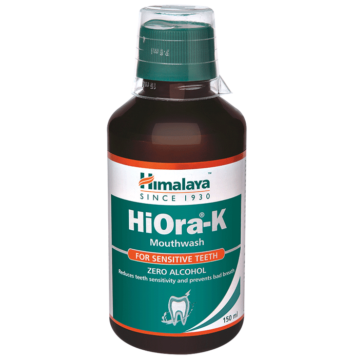 Himalaya Hiora-K Mouth Wash | For Sensitive Teeth & Bad Breath