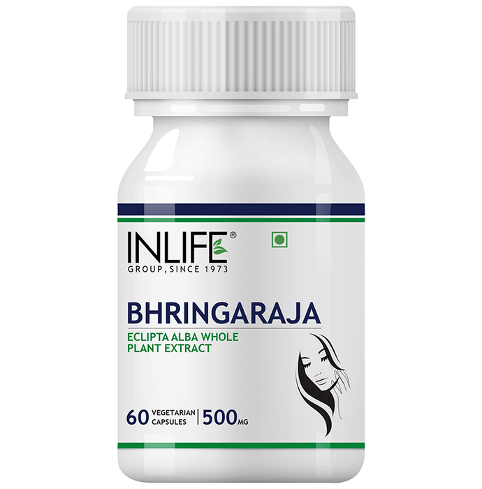 Inlife Bhringraja Extract 500mg Capsule