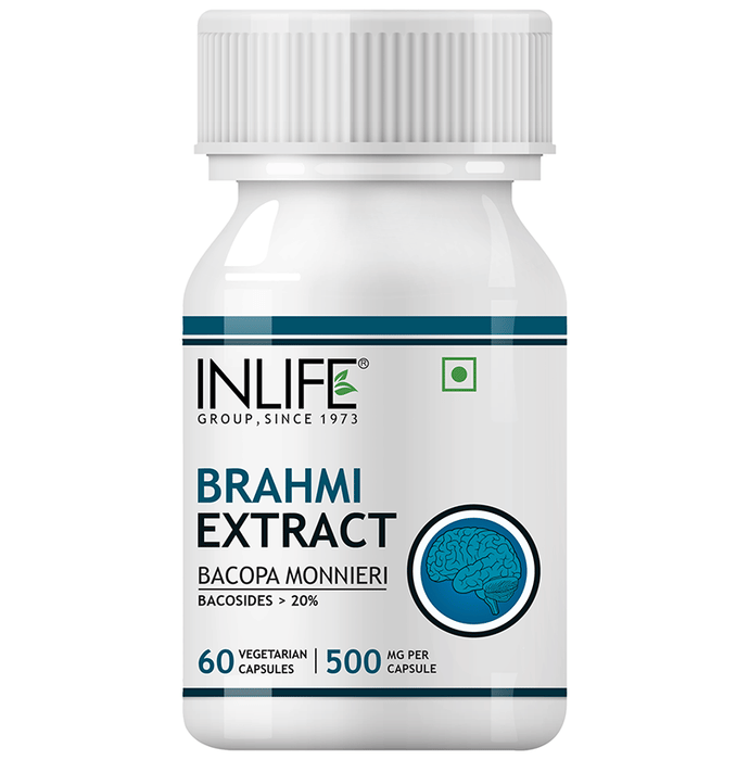Inlife Brahmi Extract 500mg Capsule