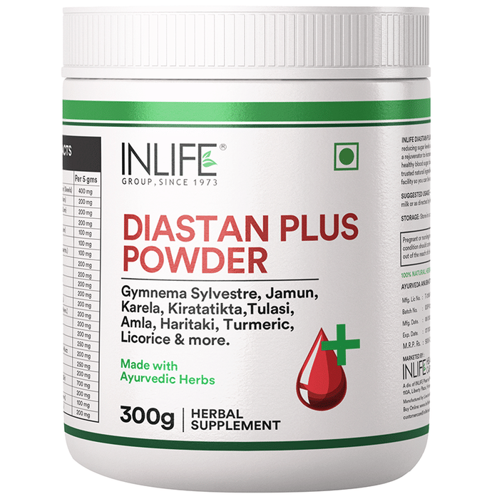 Inlife Diastan Plus Powder | Ayurvedic Herbal Supplement for Men and Women