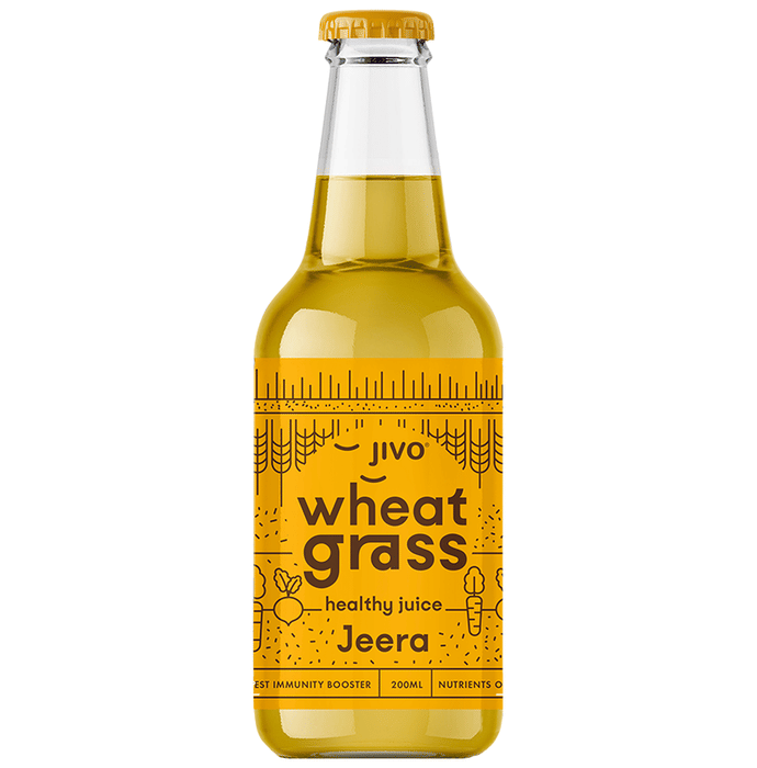 Jivo Wheat Grass Healthy Juice (200ml Each) Jeera