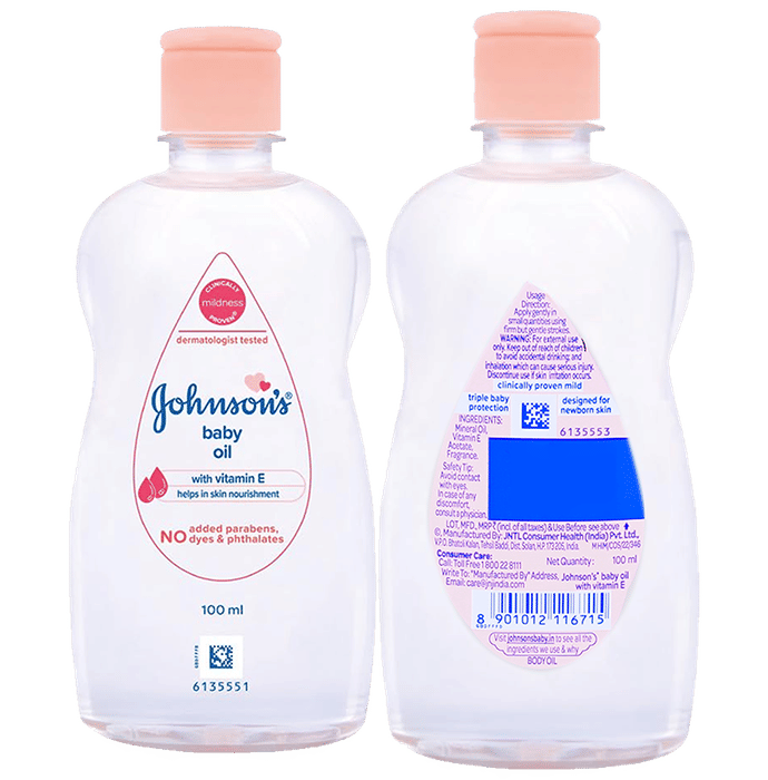 Johnson's Baby Oil with Vitamin E