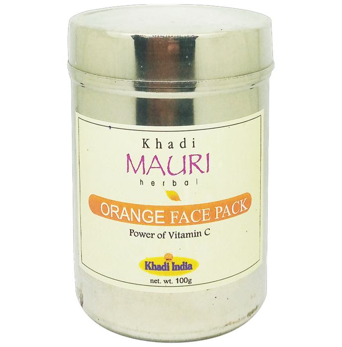 Khadi Mauri Herbal Orange Face Pack (100gm Each)