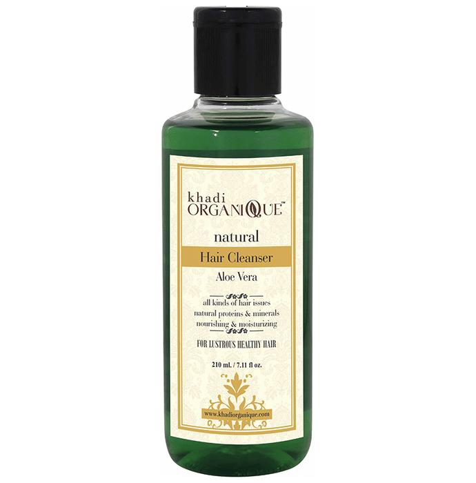 Khadi Organique Natural Hair Cleanser Aloe Vera