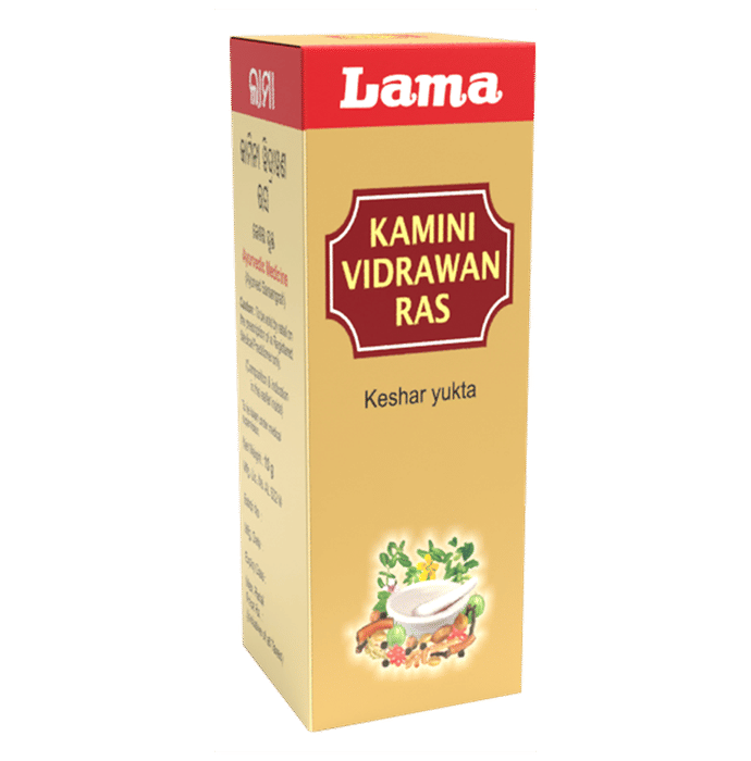 Lama Kamini Vidrawan Ras Keshar Yukta Ayurveda Tablet