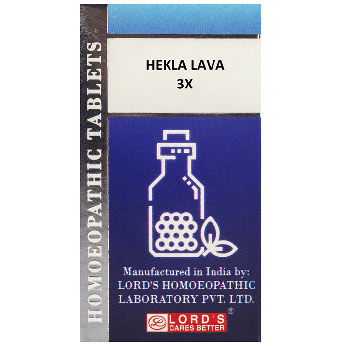 Lord's Hekla Lava Trituration Tablet 3X