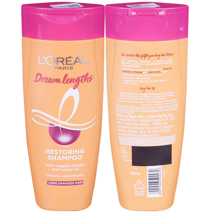 Loreal Paris Dream Lengths Restoring Shampoo