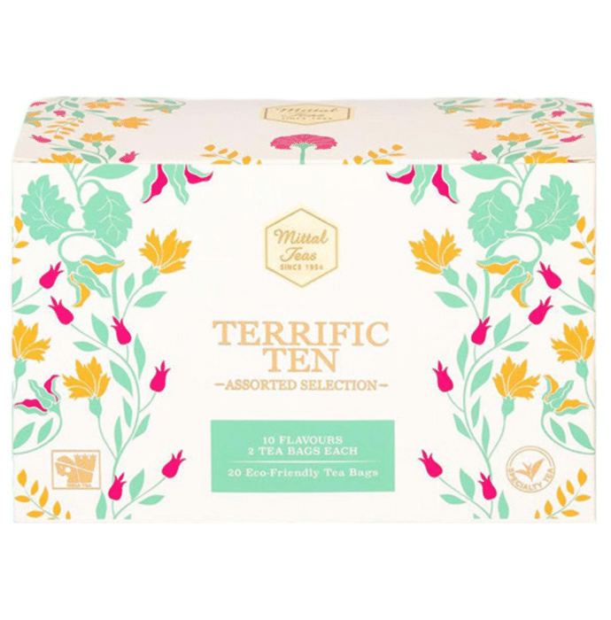 Mittal Teas Assorted Terrific Ten Tea Bag (20 Each)