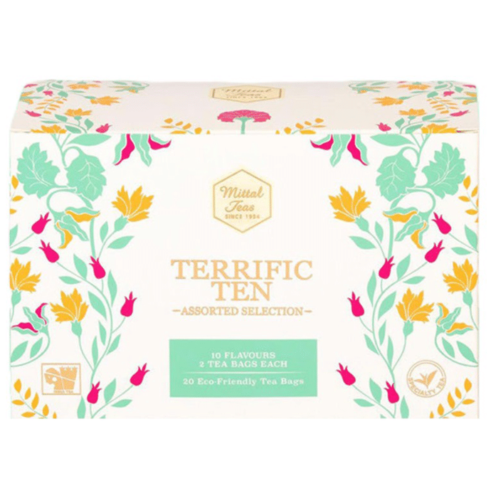 Mittal Teas Assorted Terrific Ten Tea Bag (20 Each)