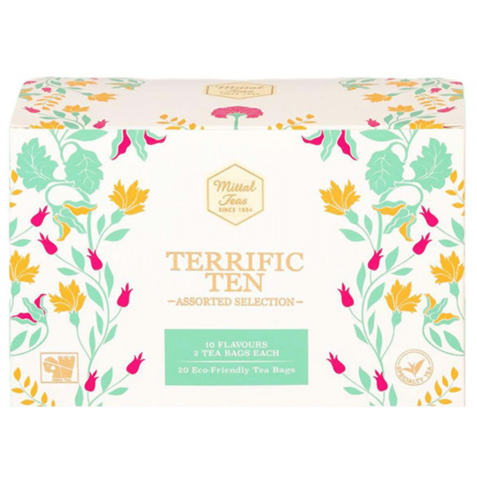 Mittal Teas Assorted Terrific Ten Tea Bag (20 Each)