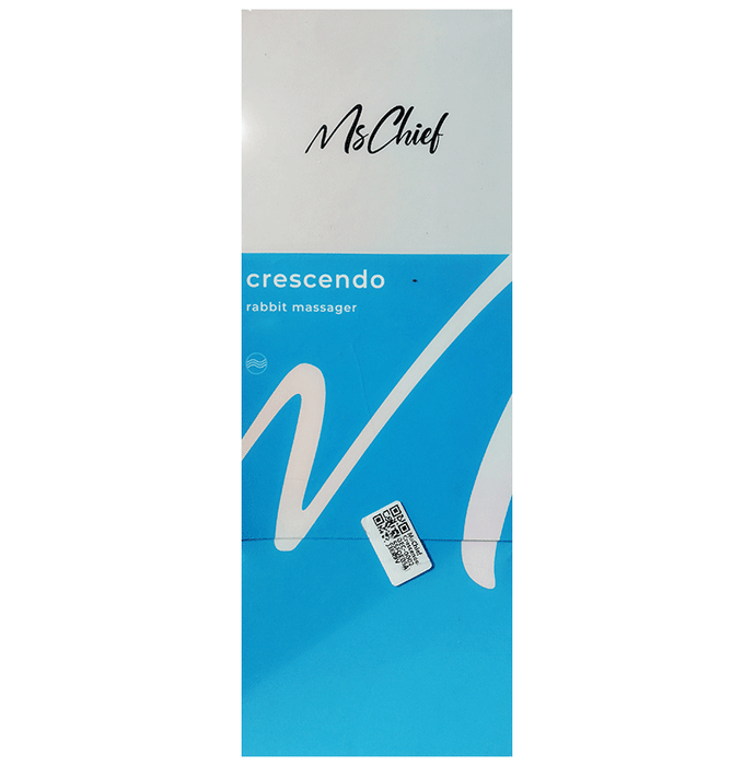 MsChief Crescendo Rabbit Vibrator Blue