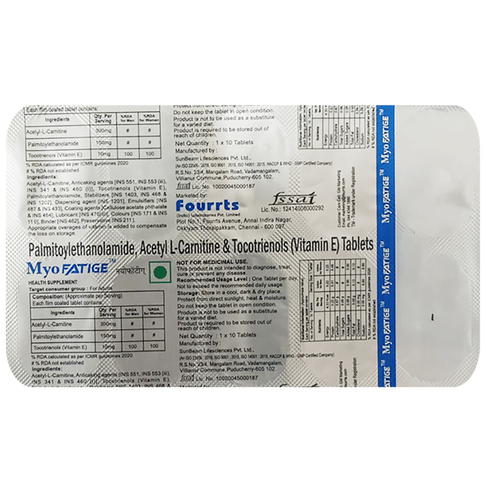 Myo Fatige Tablet