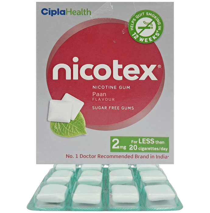 Nicotex Sugar Free Paan Chewing Gums