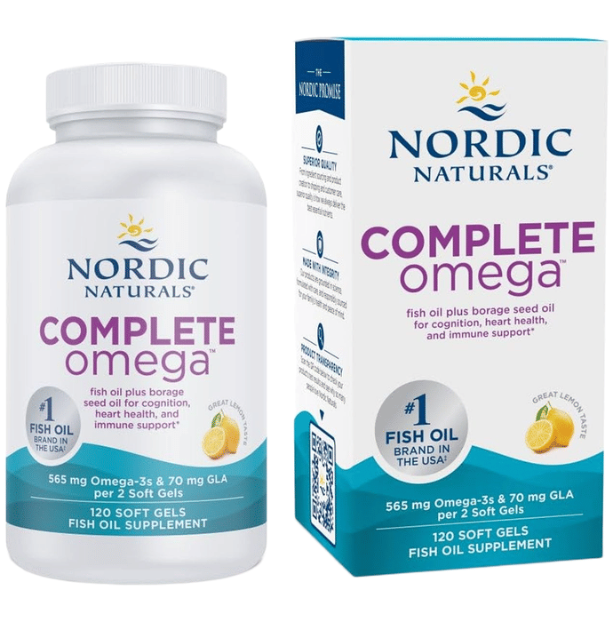 Nordic Naturals Complete Omega 565mg Softgel Lemon