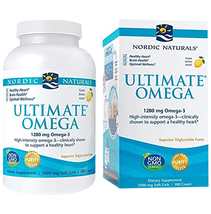 Nordic Naturals Ultimate Omega 1280mg Softgel