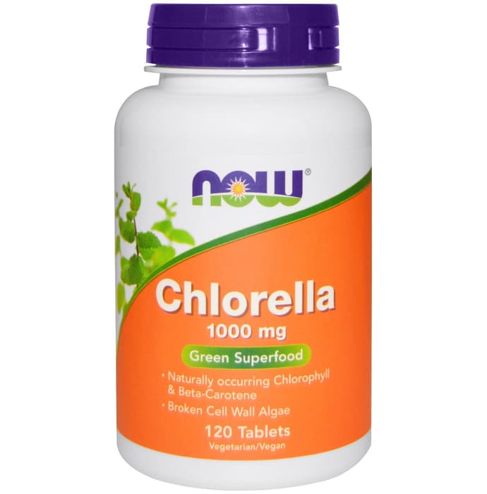 Now Chlorella 1000mg Tablet
