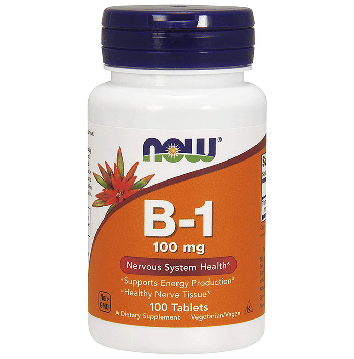 Now Foods B-1 100mg Tablet