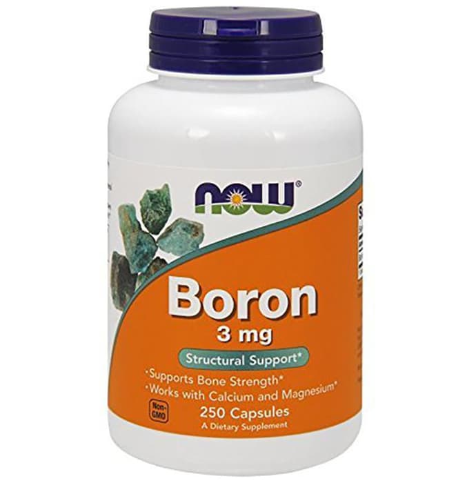 Now Foods Boron 3mg Capsule